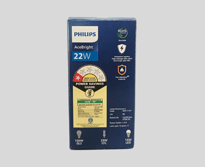 Philips LED Bulb B22 22Watts White Light-2